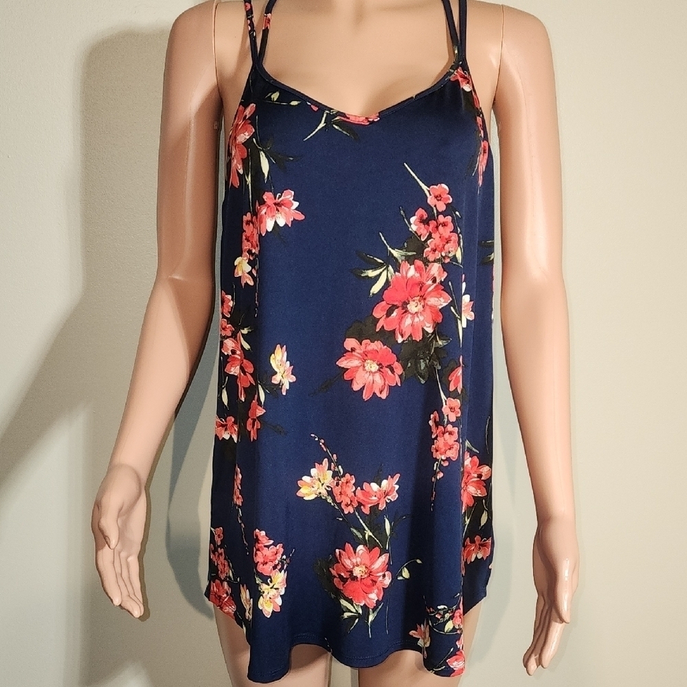 Papermoon Blue Pink Sleeveless Camisole
